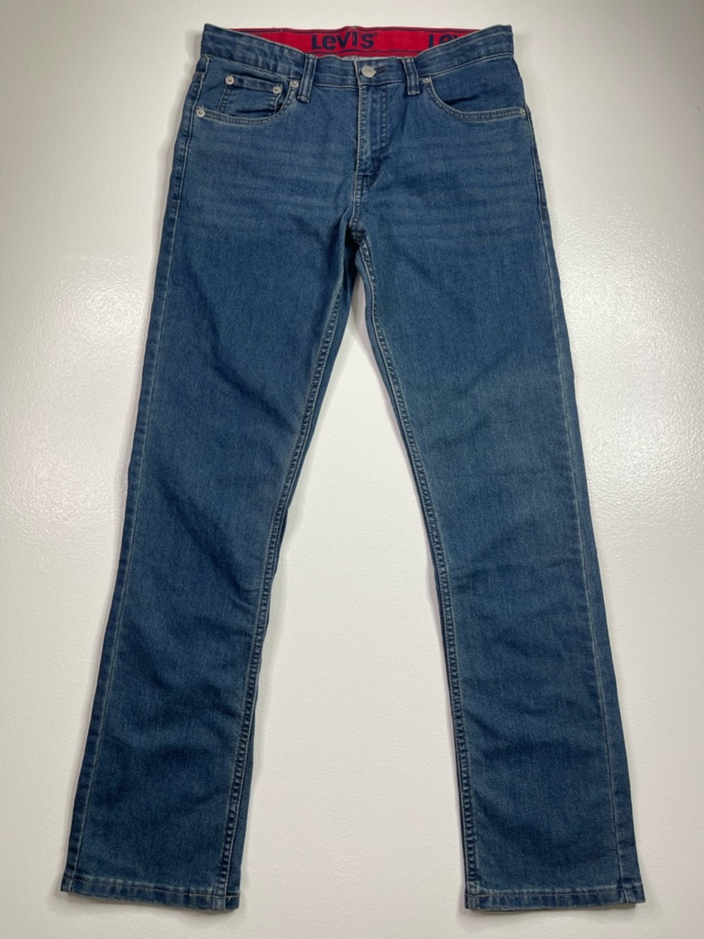 Levi's 511 Slim Fit Dark Wash Performance Jeans Size 16